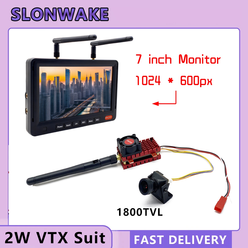 Joystick Rc Drone - كاميرا SLONWAKE 5.8G 2W VTX FPV