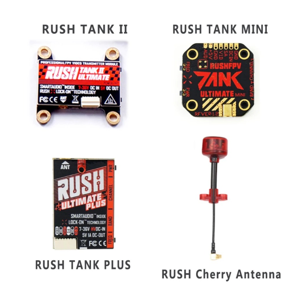 Vtx Video Transmitter - جهاز إرسال الفيديو RUSH TANK Ultimate