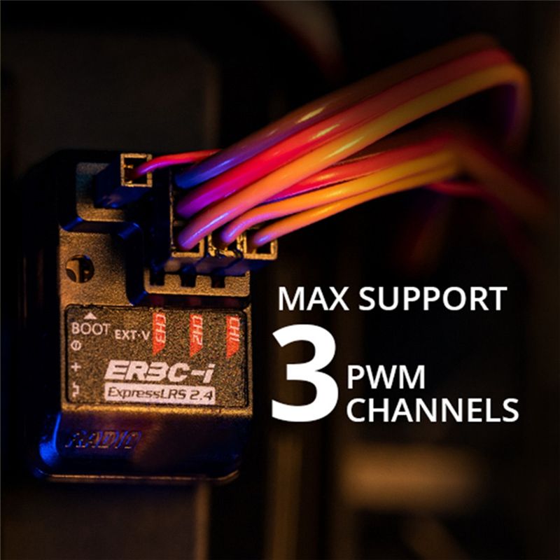 Fpv Antenna Receiver - YSUN-جهاز استقبال Radiomaster Er3ci 3CH RX
