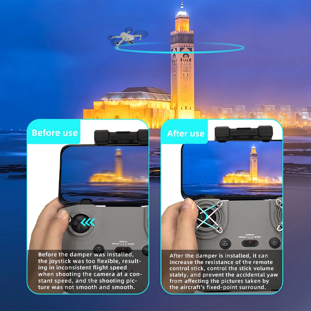 وحدة تحكم في سرعة الروك لـ DJI - مراجعة Joystick Rc Drone وسعره