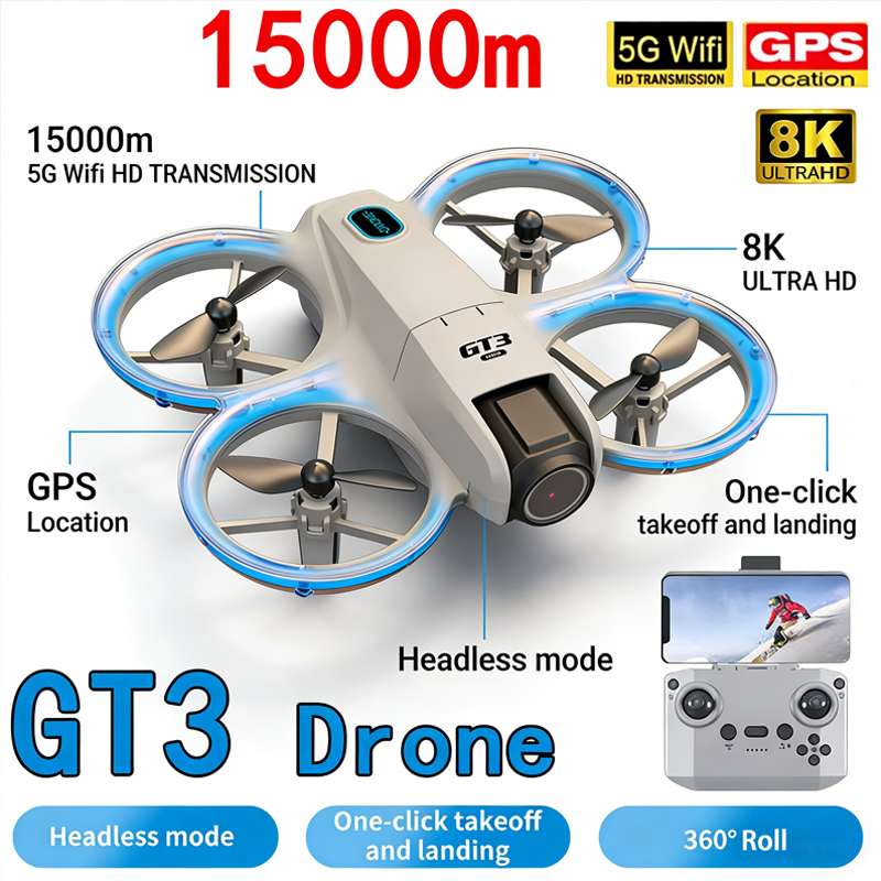 طائرة هليكوبتر GT3 MAX جديدة 8 - مراجعة Drone Without Rc وسعره