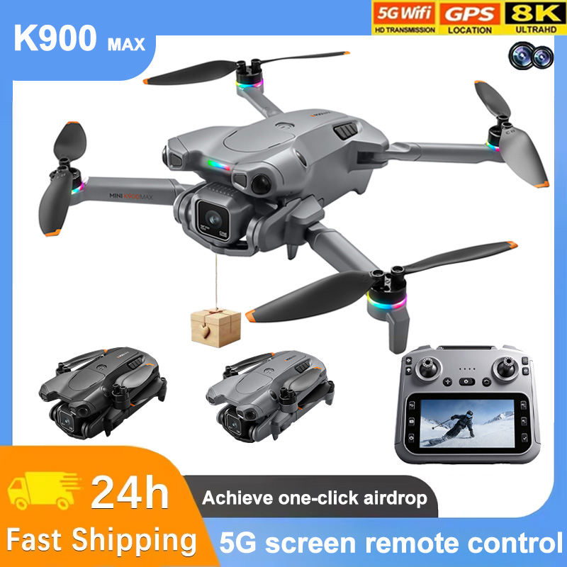 طائرة بدون طيار K900 Max الجدي - مراجعة Drone Avion Rc وسعره