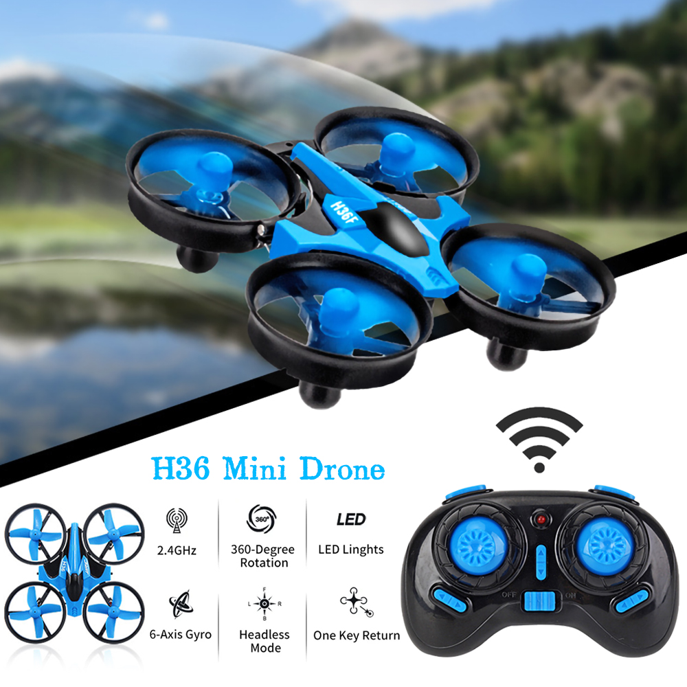 طائرة بدون طيار صغيرة JJRC H36 - مراجعة Drone Without Rc وسعره