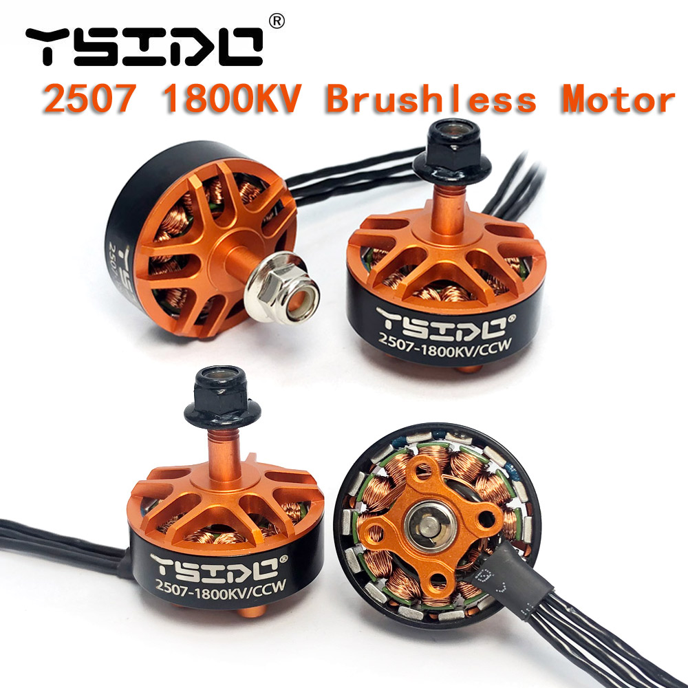 YSIDO 2507 1800KV 3-6S محرك بد - مراجعة Drone Frame 5 Inch وسعره