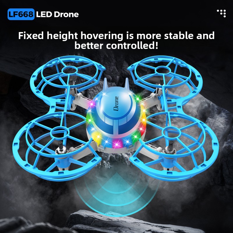 طائرة بدون طيار صغيرة مع أضواء - مراجعة Drone Rc App وسعره