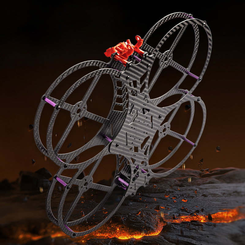 Flyroun 5 بوصة ألياف الكربون F - مراجعة Drone Frame 5 Inch وسعره