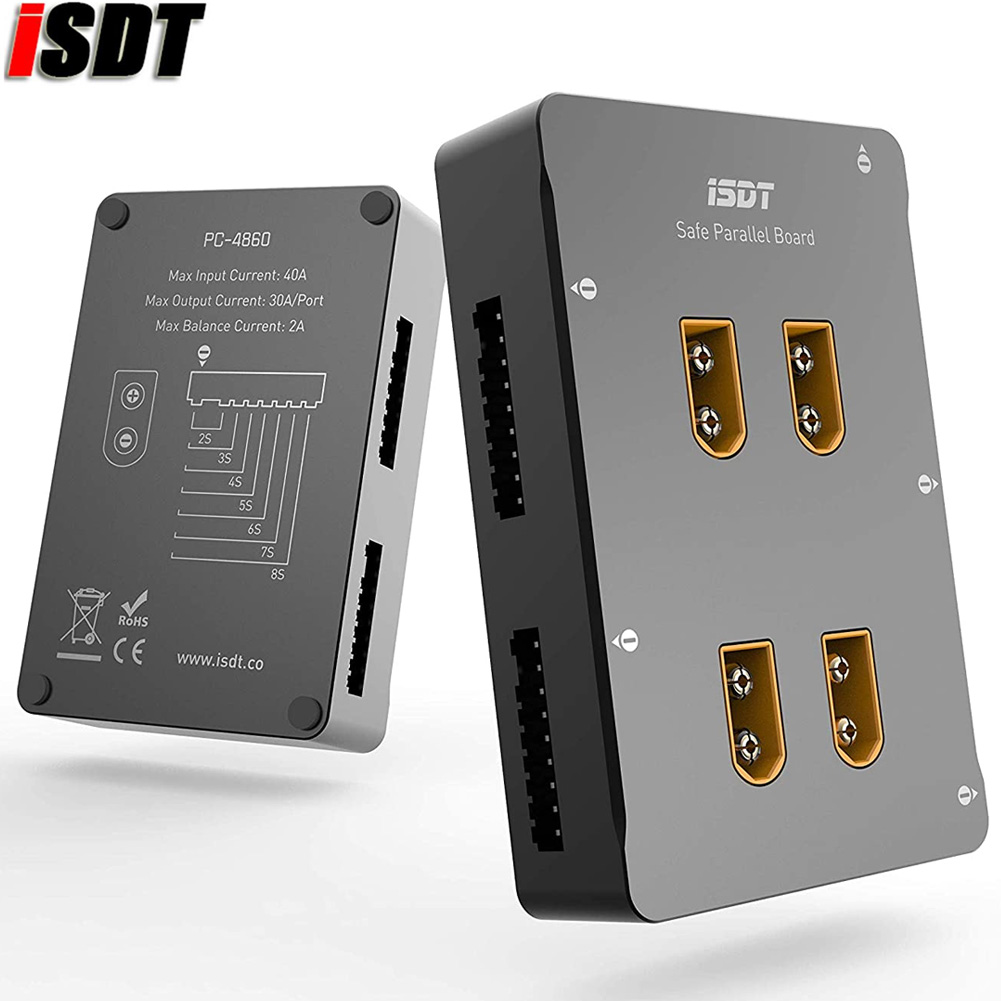 شاحن بطاريات ليثيوم بوليمر ISD - مراجعة Lipo Parallel Charging Board وسعره