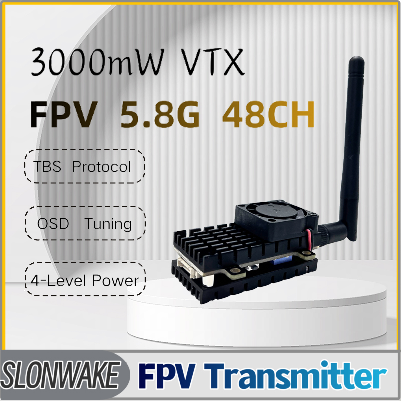 SLONWAKE 5.8G 3000mW محاكاة VT - مراجعة Drone Rc Simulator وسعره