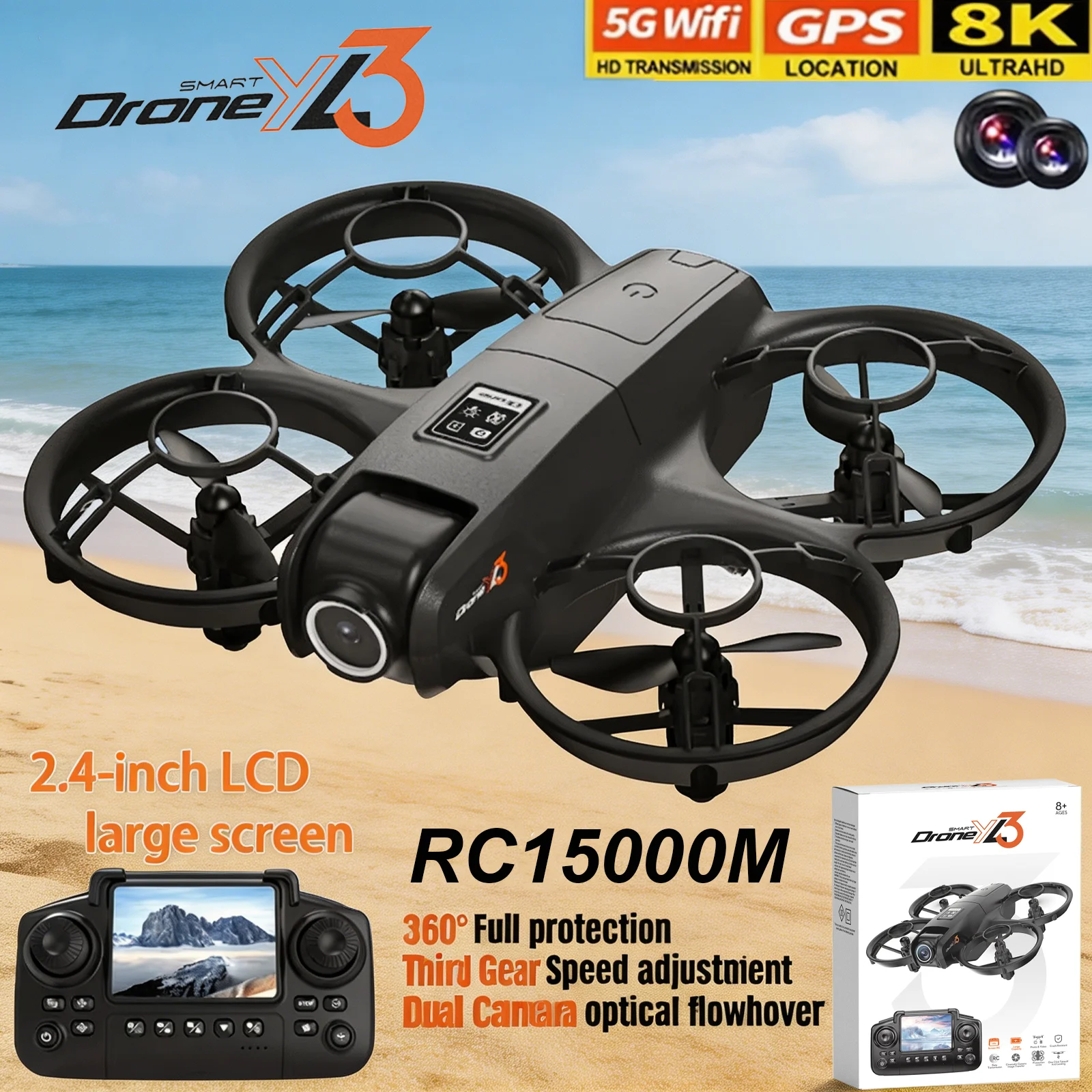 طائرة بدون طيار YL3 RC جديدة ب - مراجعة Drone Udi Rc وسعره
