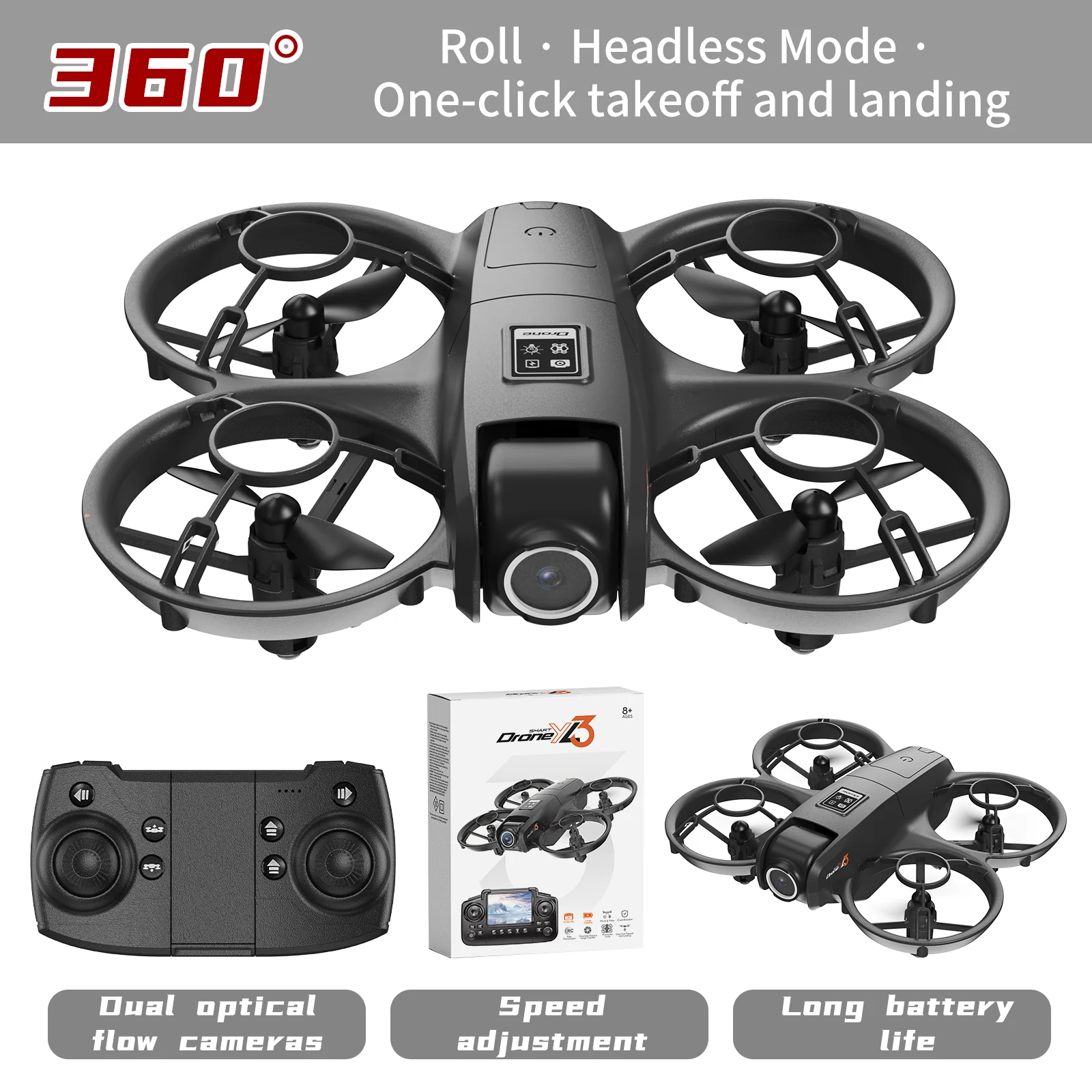 طائرة بدون طيار YL3 RC جديدة ب - مراجعة Drone Udi Rc وسعره