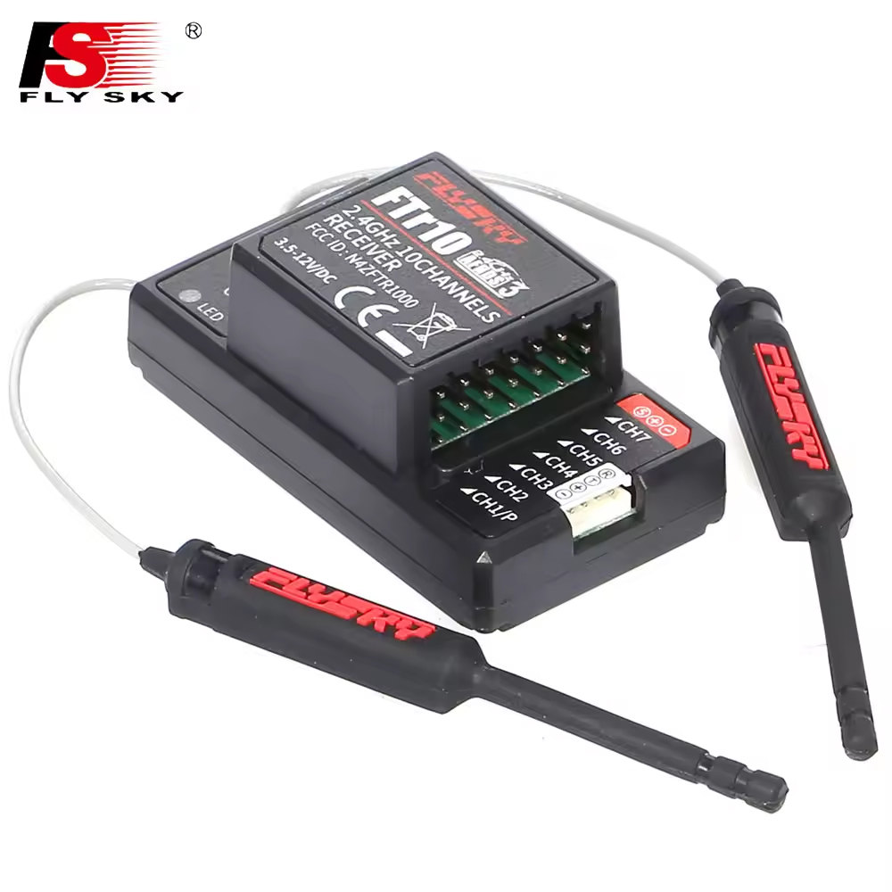 جهاز استقبال FlySky FTr10 FTr1 - مراجعة Drone Rc Racing وسعره